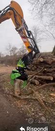 Pinza OMEF abbattitrice con motosega