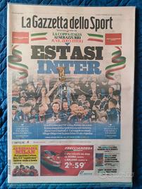 Gazzetta dello Sport Inter Coppa Italia