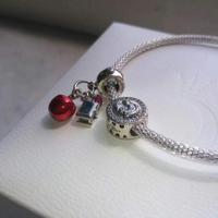 Coppia Pandora BIANCANEVE 80th anniversario + La M