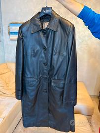 Giacca di vera pelle lunga