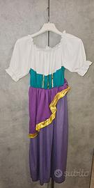 Carnevale: vestitino Esmeralda 7-9 anni
