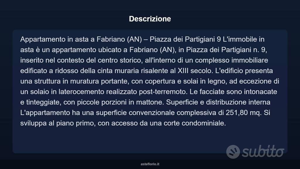 Appartamento – Fabriano, Castelnuovo, Ancona - Vista 4