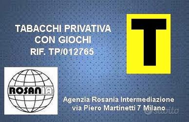 Tabaccheria con giochi rif TP012765