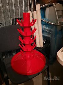 Porta/scola bottiglie o fiaschi