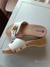 ciabatte da donna con suola in legno 
