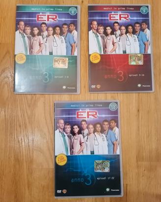 ER Medici in prima linea Anno 3 in dvd
