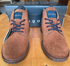 Bugatti stivali uomo pelle NUOVI - taglia 41 larga