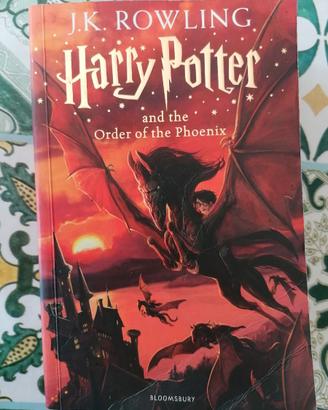 Libro Harry Potter e l'ordine della Fenice inglese