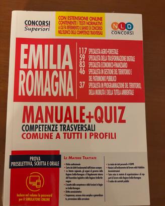 Libro per concorsi pubblici - Emilia Romagna