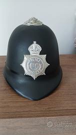 elmetto polizia inglese Bobby