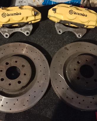 impianto Brembo 305 originale Abarth 