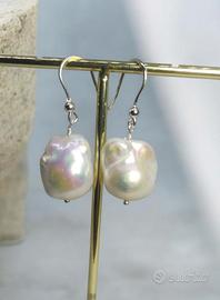 orecchini Sposa con Perle Barocche 