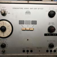 Generatore Video VHF-UHF/ EP 637 della UNA-MILANO.