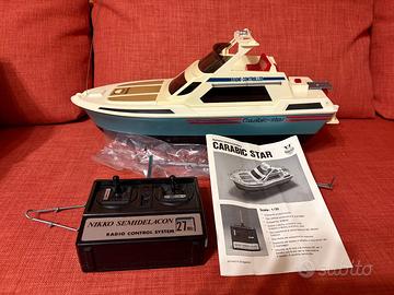 Motoscafo vintage Nikko Technotoy Caribic Star