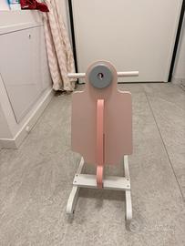 Vespa a dondolo in legno