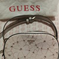Borsa Guess originale tracolla postina rosa tenue