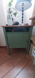 comodino ikea verde