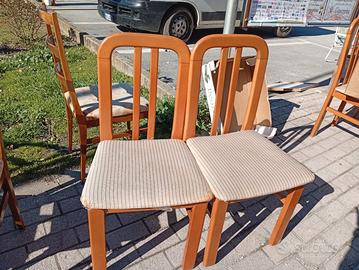 sedie in legno 