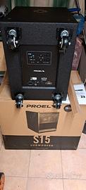 Subwoofer  15 pollici proel