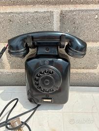 Telefono antico di bachelite funzionante Siemens