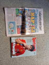 Corriere e Gazzetta dello sport 25 maggio Napoli