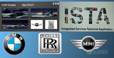 KIT DIAGNOSI CODIFICA BMW MINI OBD ISTA D P ETK