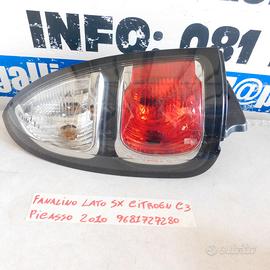 9681727280 FANALE FANALINO STOP SX CITROEN PICASSO