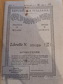 Libretto casse di risparmio
