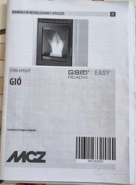 stufa a pellet MCZ mod. GIÒ