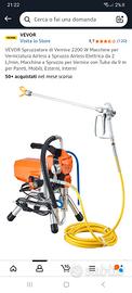 airless spruzzatore verniciatore vevor nuovo