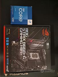 Intel I7 13700F + Scheda Madre ASUS B660G