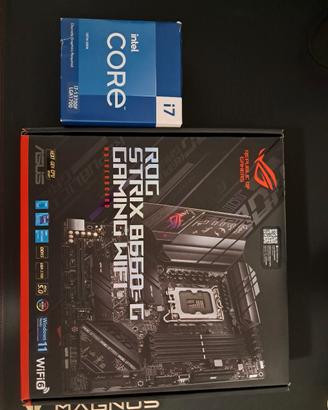 Intel I7 13700F + Scheda Madre ASUS B660G