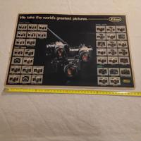 nikon tappettino pubblicitario vintage