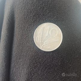 Moneta 10 Lire del 1973