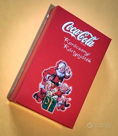 Coca-cola carte natalizie in confezione originale