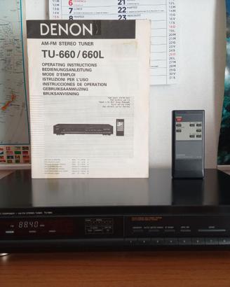 Denon TU-660 PRA-1100 POA-800 Vintage