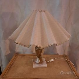 Lampada vintage in marmo