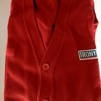 Cardigan rosso Trony