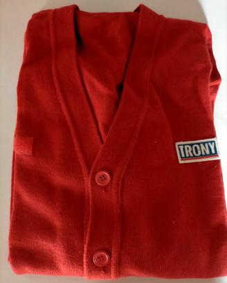Cardigan rosso Trony