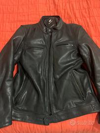 Rev'It Giacca in pelle stile cafè racer