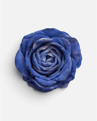 Rosa decorativa artigianale glitterata e profumata