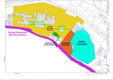 Cessione/permuta terreno fronte l'Ospedale di Atri