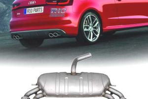 SILENZIATORE DI SCARICO AUDI A3 HATCHBACK 13-20 LO