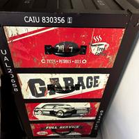 Cassettiera Vintage in legno