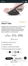 seggiolino auto cybex cloud t i-size + adattatori