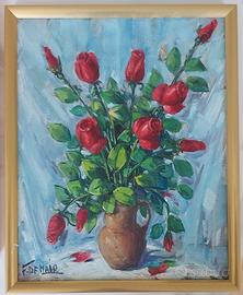 Quadro composizione floreale 
