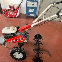 Motozappa Ianmar YK 682 carro ribaltabile e ruote