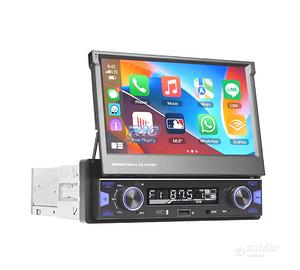 RADIO MULTIMEDIA UNIVERSALE 1 DIN 7" CARPLAY / AN