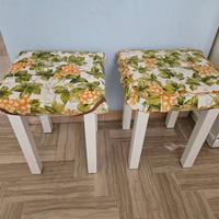 Tavolo cucina in marmo + sedie bianche €1500