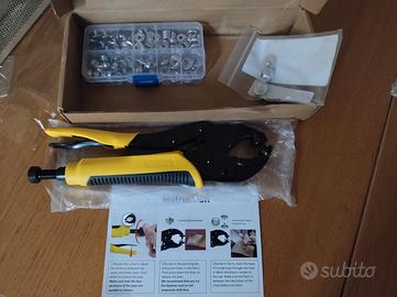 pinza applicazione bottoni a clip
